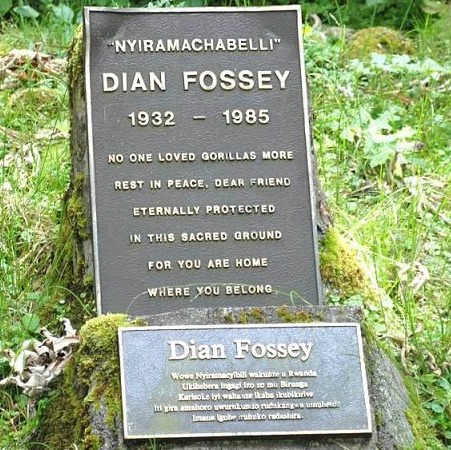 Diane Fossey Tombs Rwanda